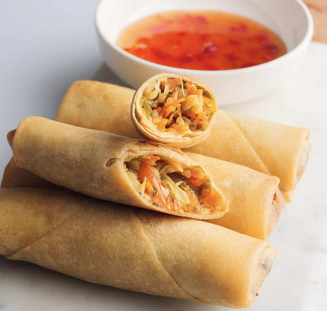 Vegetable spring rolls